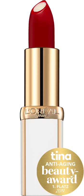 Lippenstift Flaming Carmin 394 Age Perfect Lippenstift Mit Pflege Kern Packshot
